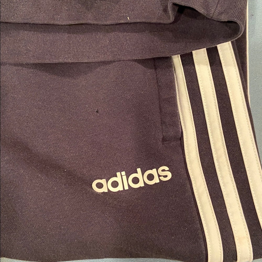 Adidas Men’s small Joggers with White Stripes - Picture 5 of 16